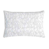 Health Pillow Black Radio Waves