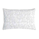 Health Pillow Black Radio Waves