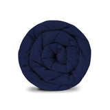 Manta terapéutica original - Funda de algodón en azul oscuro
