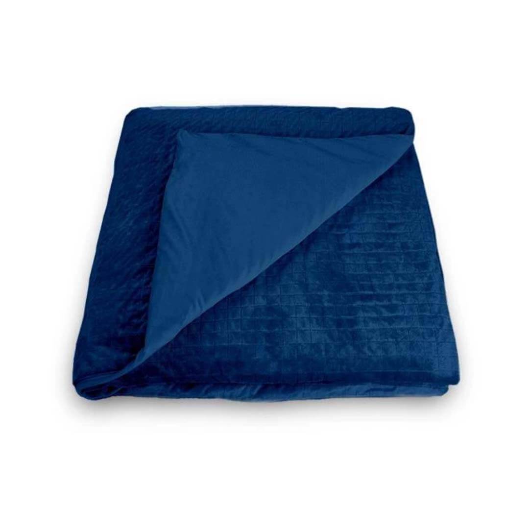 Coperta terapeutica originale - Copertura 4 stagioni in blu