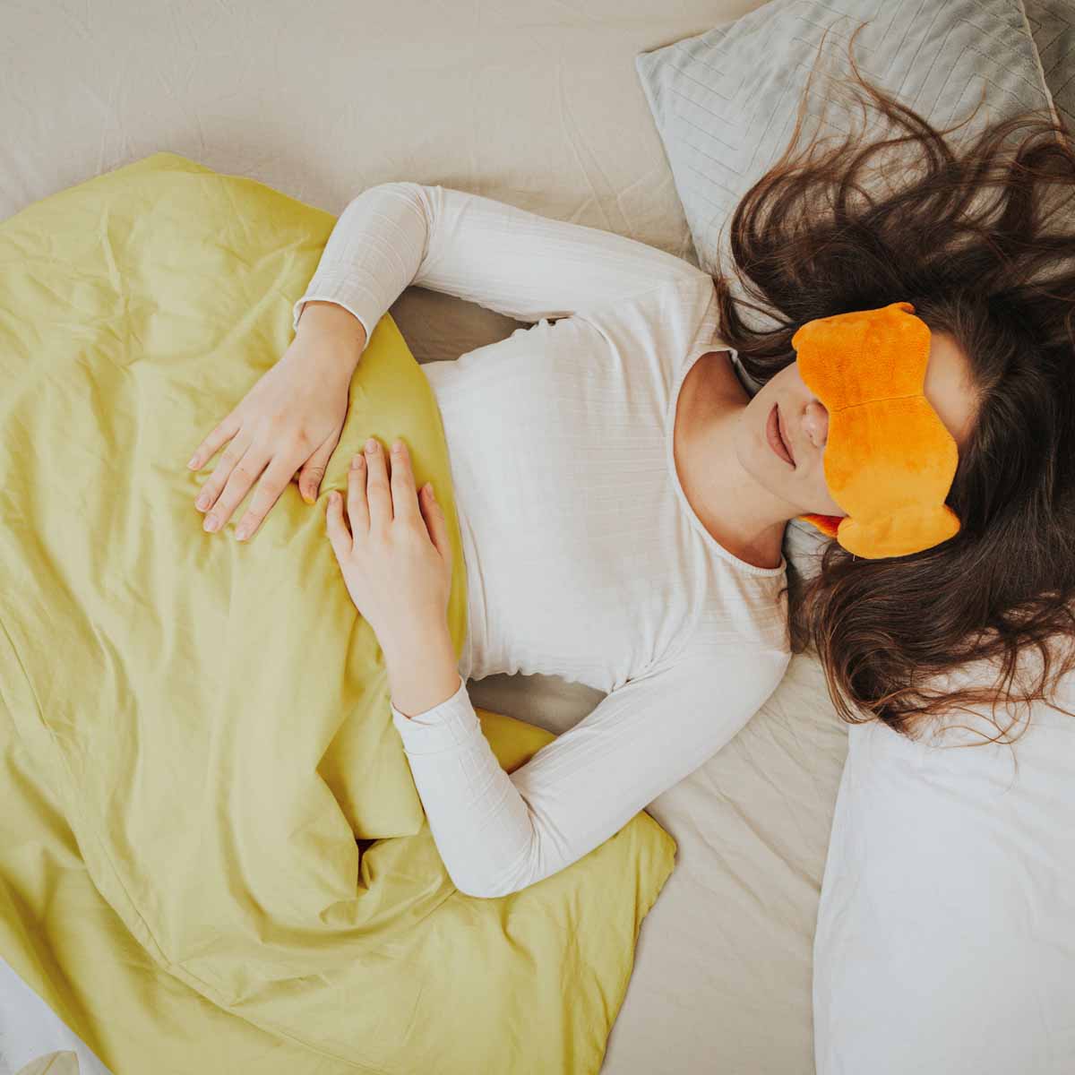 Therapy blankets bedding set yellow with bus