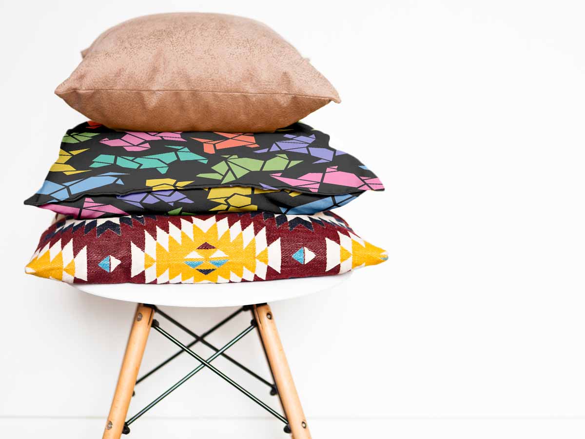 Cuscino salute Origami cane