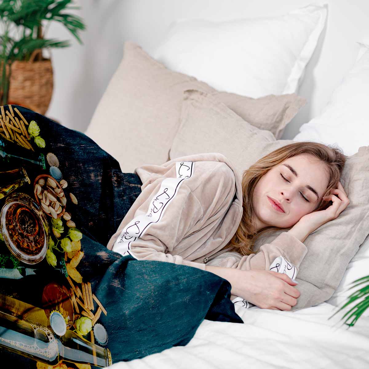 Coperta terapeutica originale - Rivestimento in cotone serata italiana