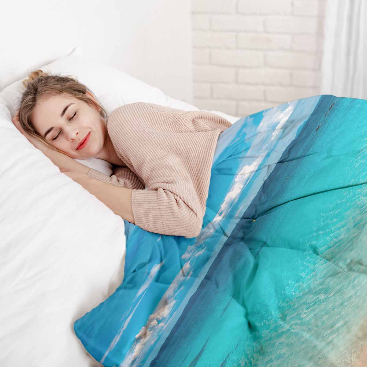 Therapy blankets bedding set wanderlust