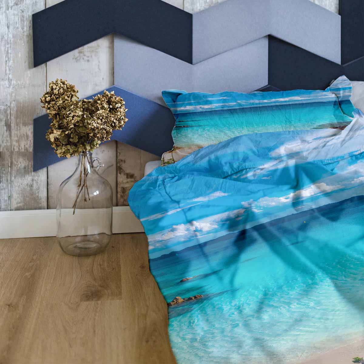 Couverture thérapeutique originale - Housse en coton Fernweh