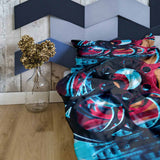 Therapy blanket bedding set with clockwork mechanism