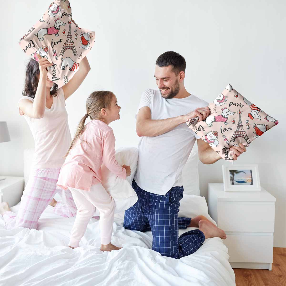 Gezondheidskussen hond in Parijs