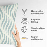 Gezondheidskussen abstracte golven