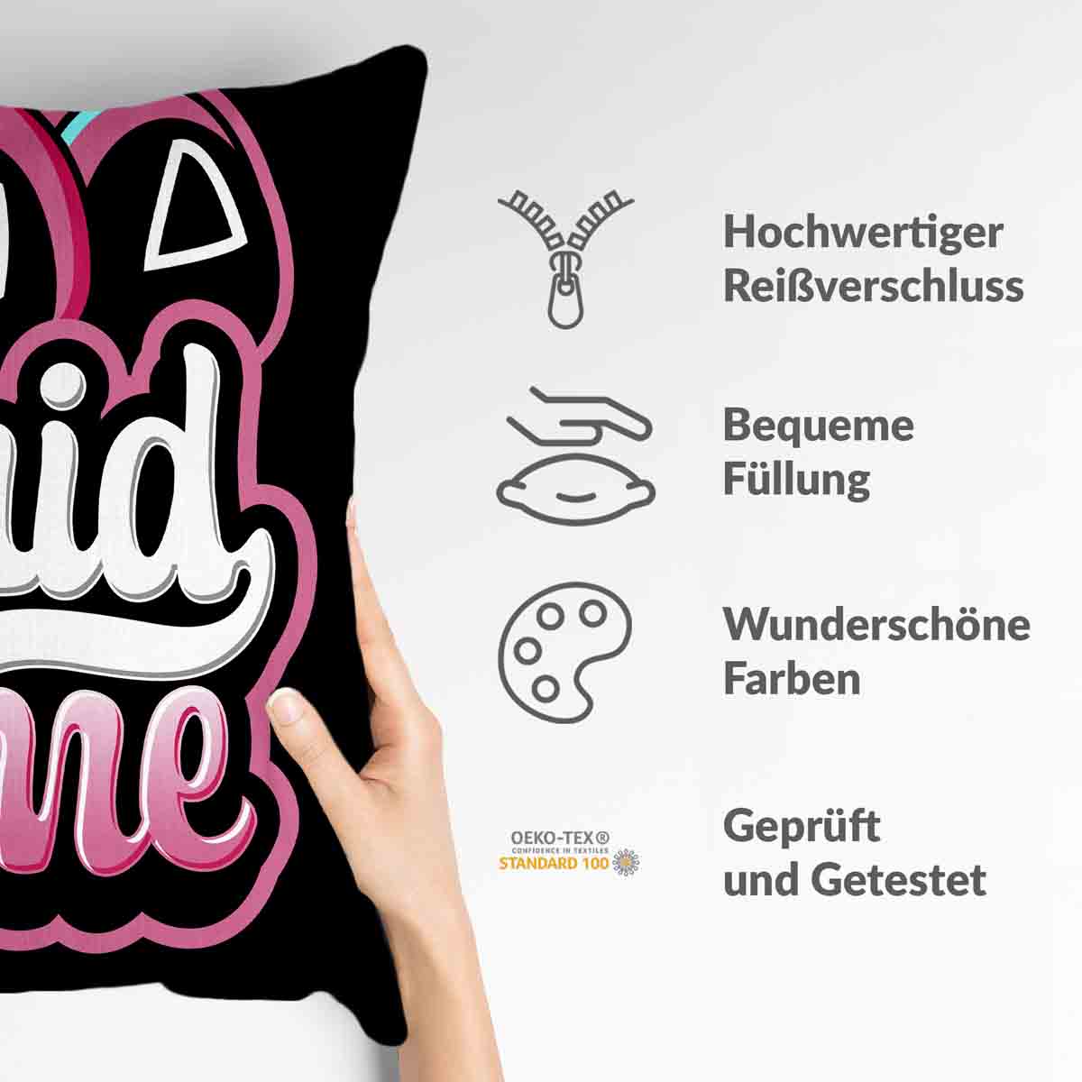 Gezondheidskussen Zwart Squid