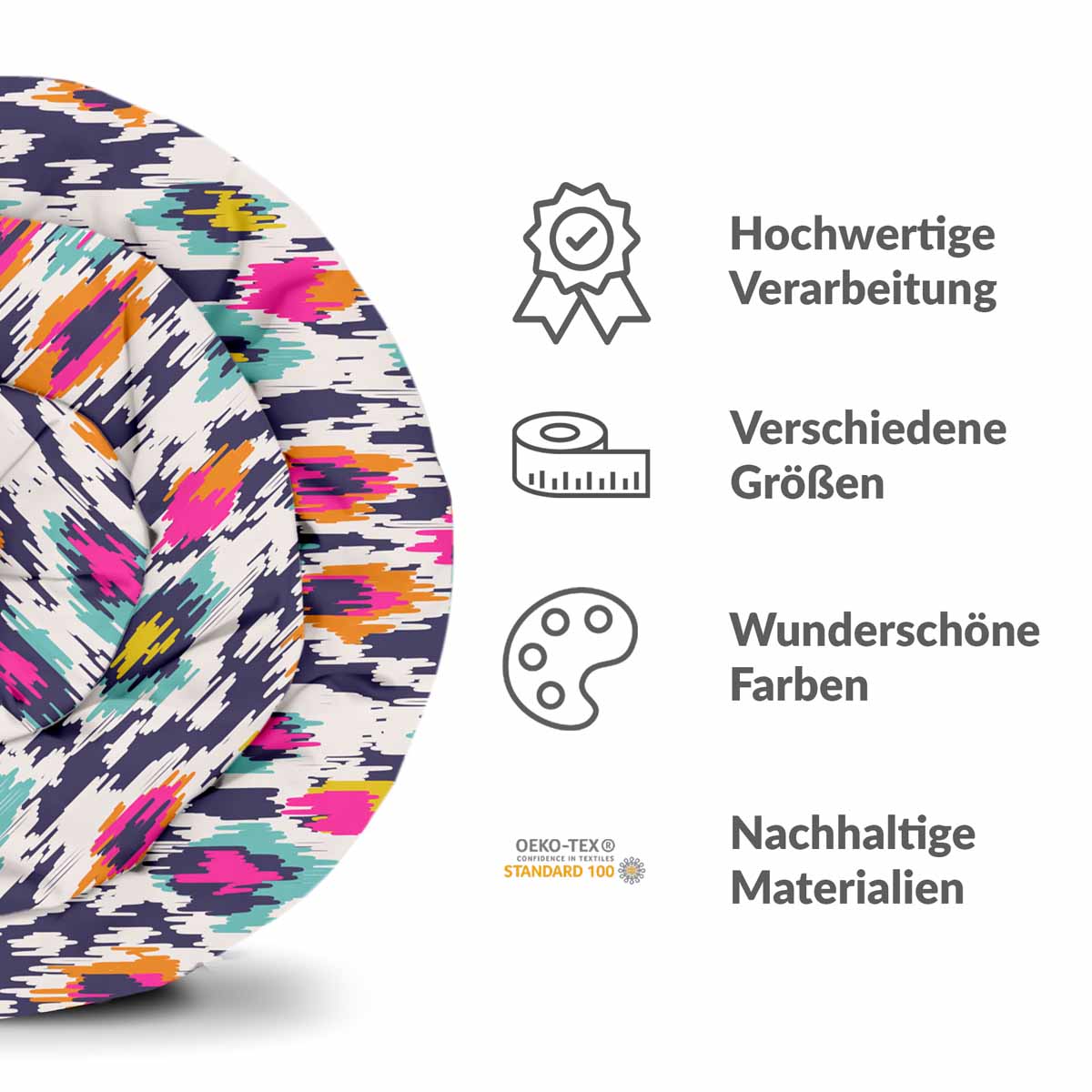 Therapy blankets bedding set colorful with leopard print