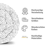 Therapiedekens beddengoedset wit met opschrift