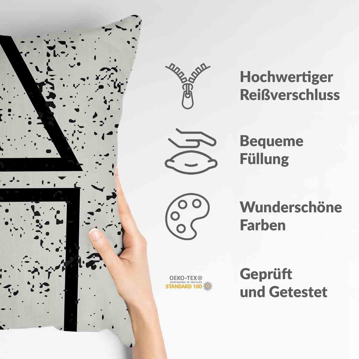 Cuscino sanitario bianco forme Dalgona