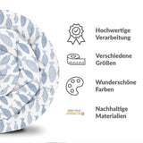 Therapiedekens beddengoed set blauwe vissen