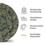 Therapiedekens Beddengoed Set Groen Tractor