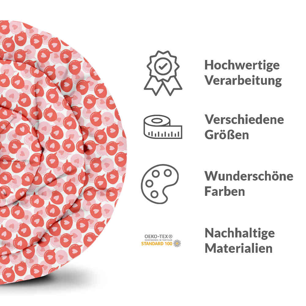 Therapiedekens Beddengoed Set Spreekballon met Hart