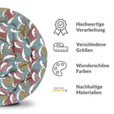 Coperta terapeutica originale - Rivestimento in cotone con frangionde colorati