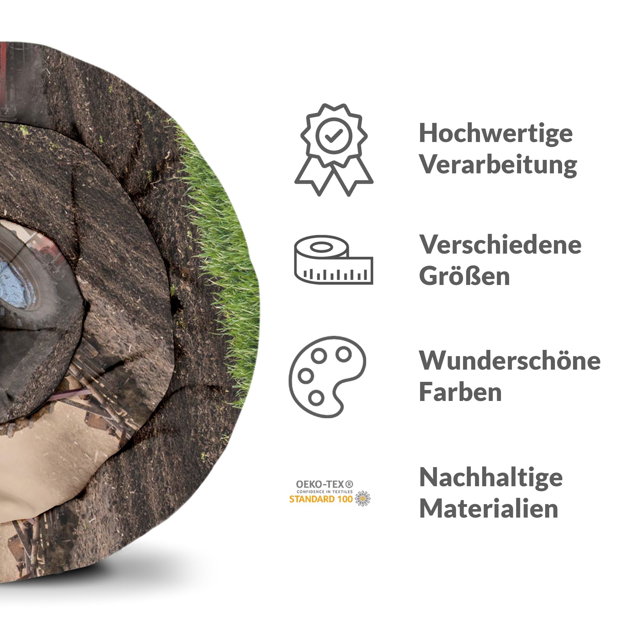 Therapiedekens beddengoedset met grote tractor