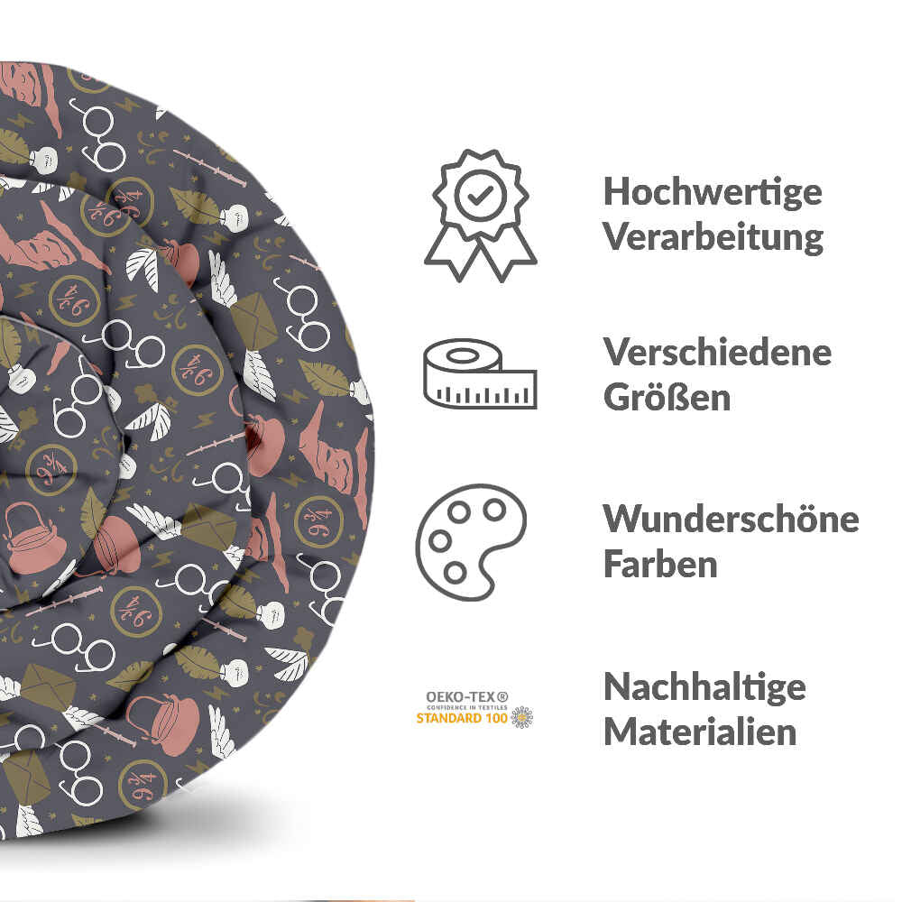 Therapy blankets bedding set black magic