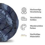 Therapiedekens Beddengoed Set blauwe geluidsgolven