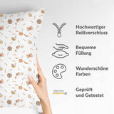 Health pillow white with Schnatz