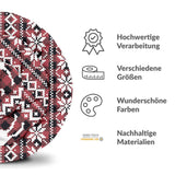 Therapy blankets bedding set checkered with reindeer