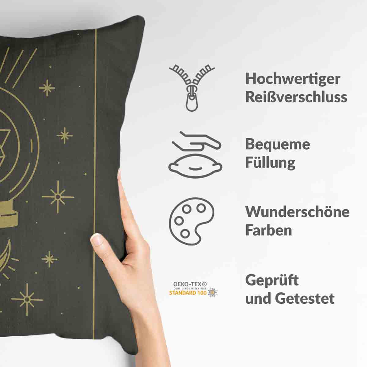 Almohada de salud bola de cristal