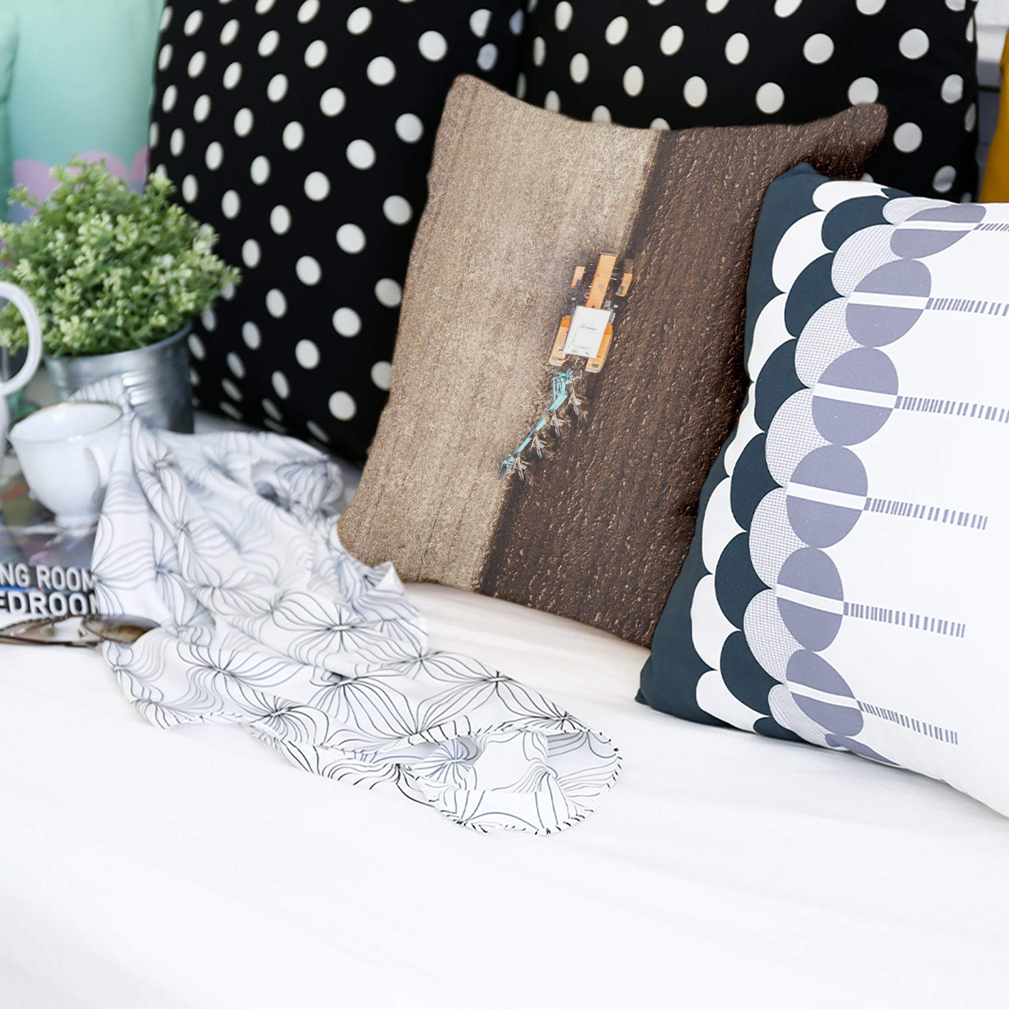 Cuscino salute marrone Ackerland