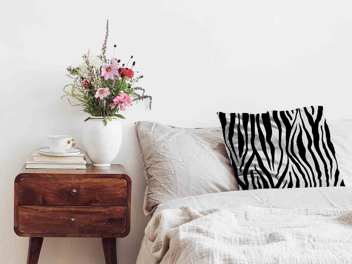 Health Pillow Zebra Print