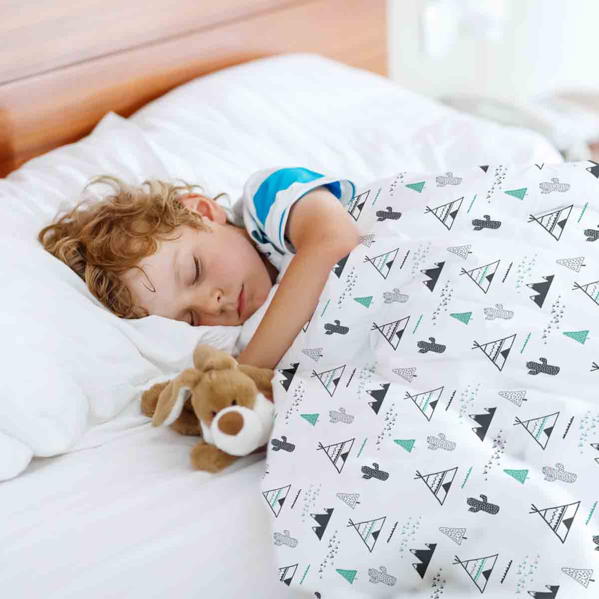 Original therapy blanket - cotton cover white Indian