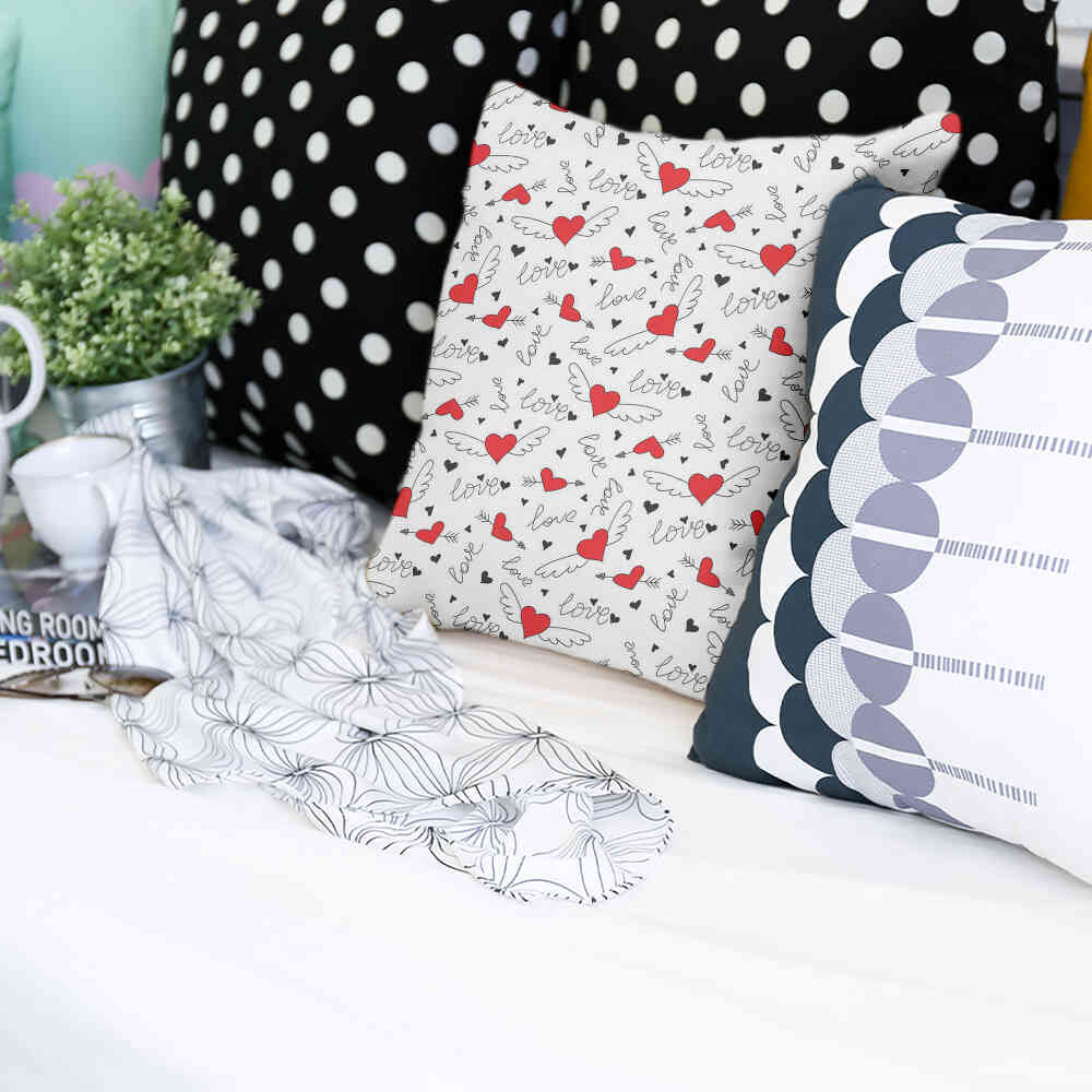 Gezondheidskussen Liefde geeft vleugels