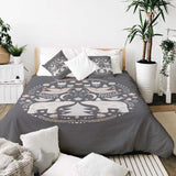 Original therapy blanket - cotton cover Christmas in Moscow