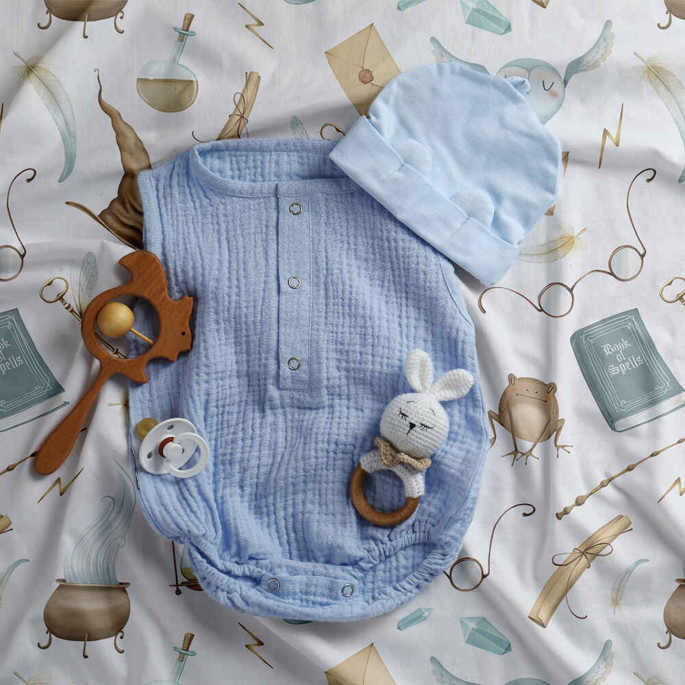 Therapy blankets bedding set white magical things