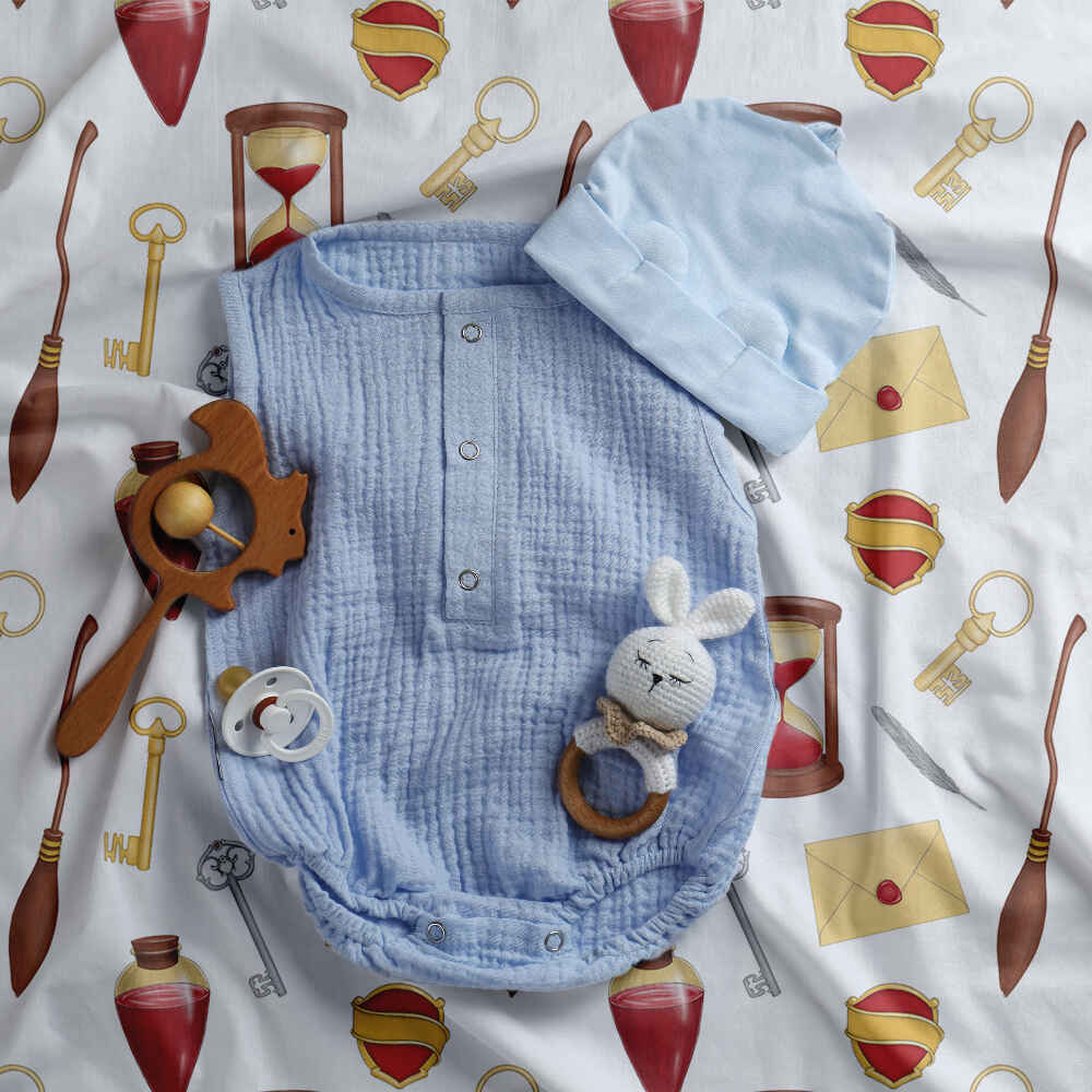 Therapy blankets bedding set white magic