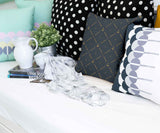 Gezondheidskussen blauw met anker