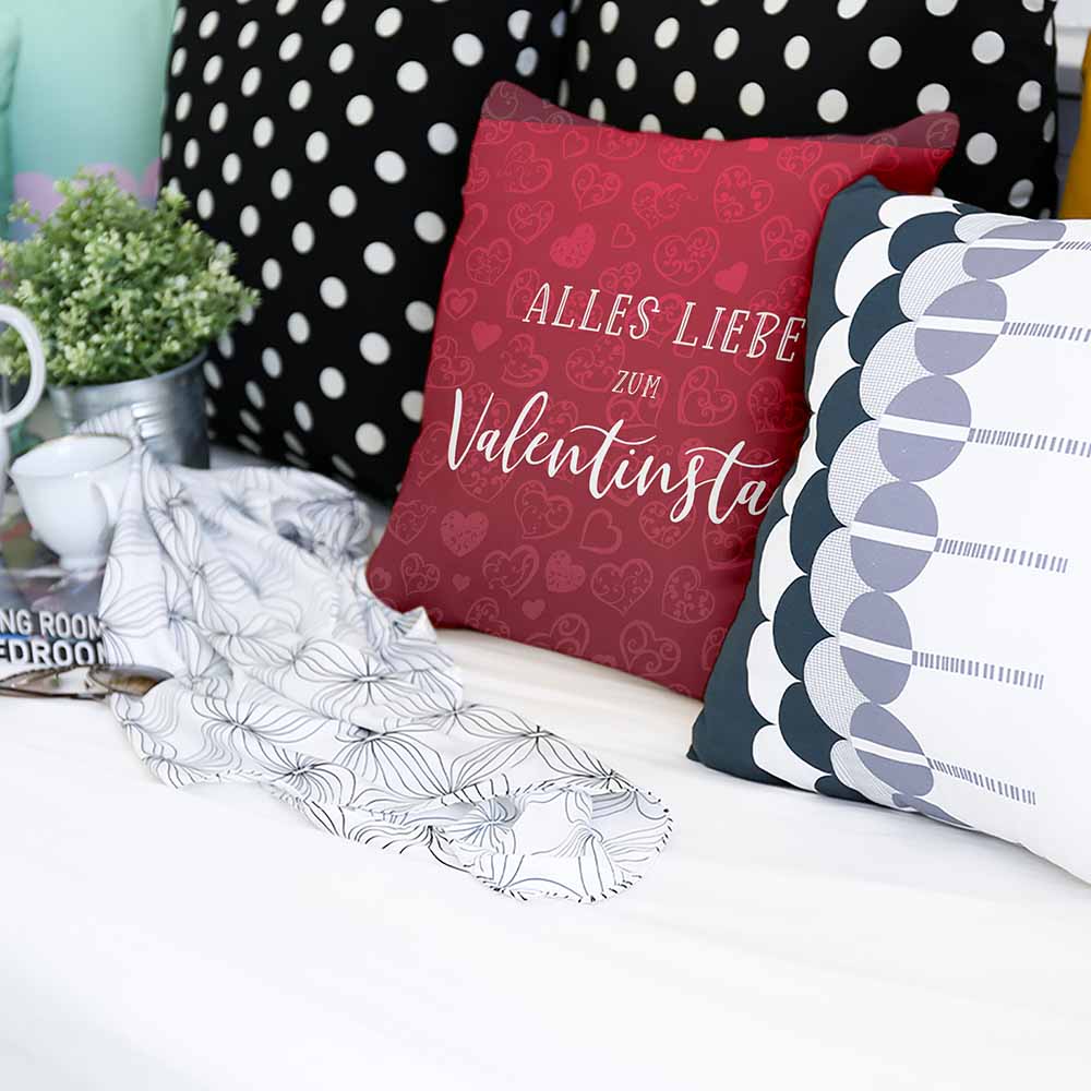 Almohada de salud Todo lo mejor para el Día de San Valentín