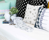 Health pillow, white mistletoe branches