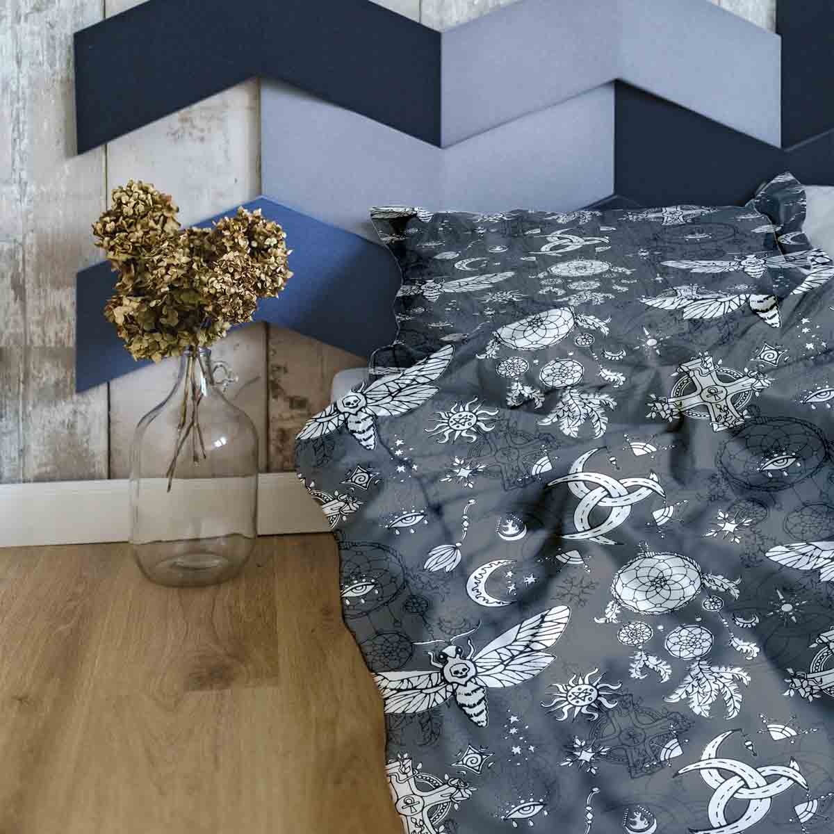 Therapy blankets bedding set creepy dragonfly