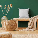 Cuscino sanitario nero a pois