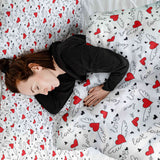Coperta terapeutica originale - Rivestimento in cotone L'amore dà le ali