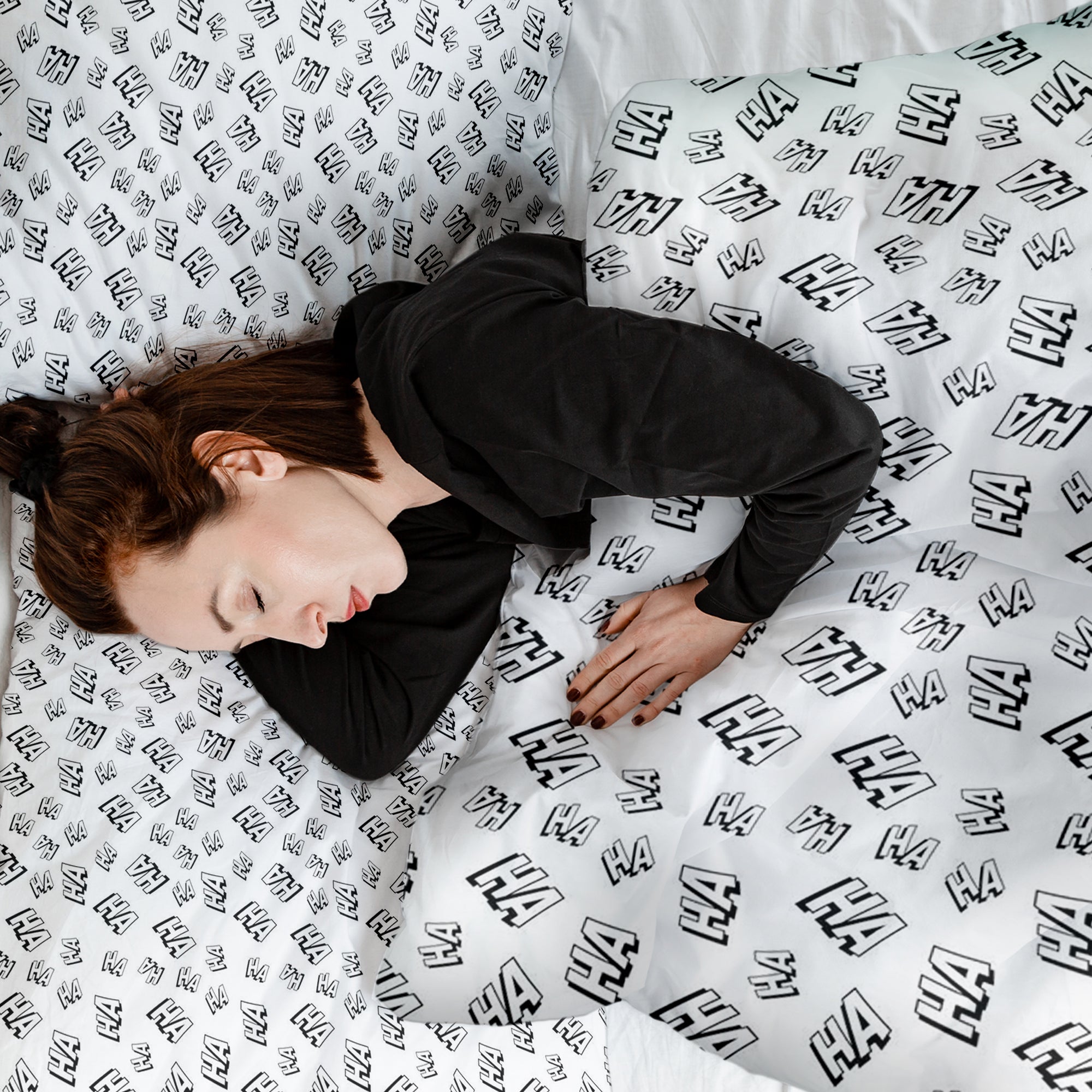 Coperta terapeutica originale - Rivestimento in cotone bianco Ha Ha