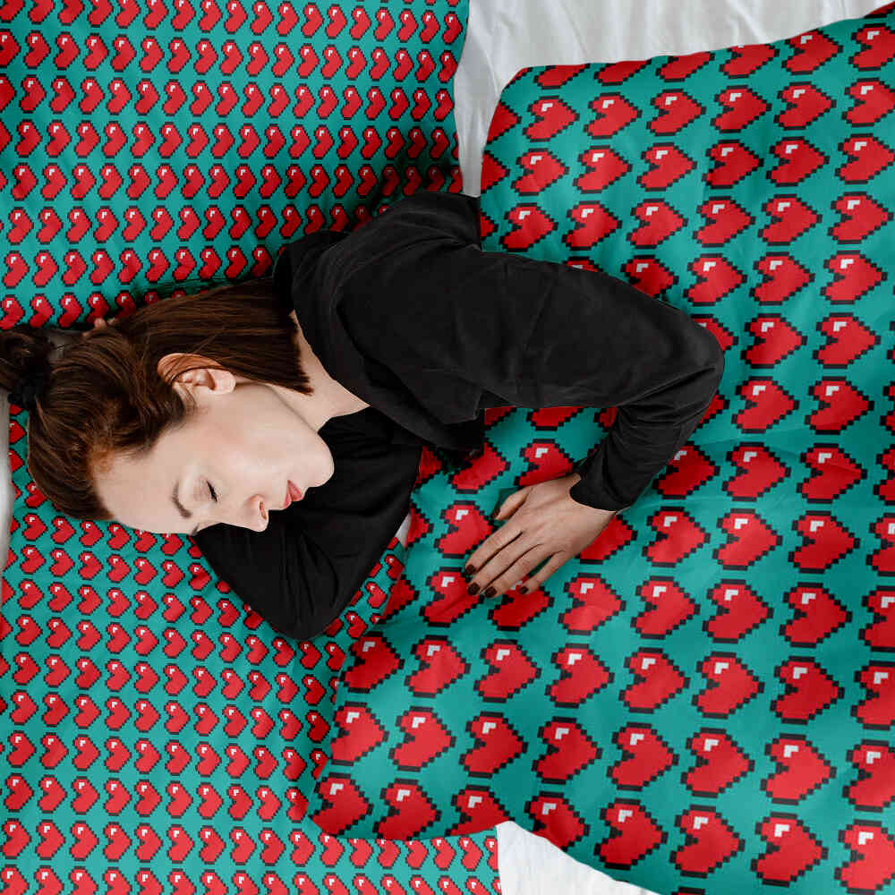 Couverture thérapeutique originale - Housse en coton Computer Love