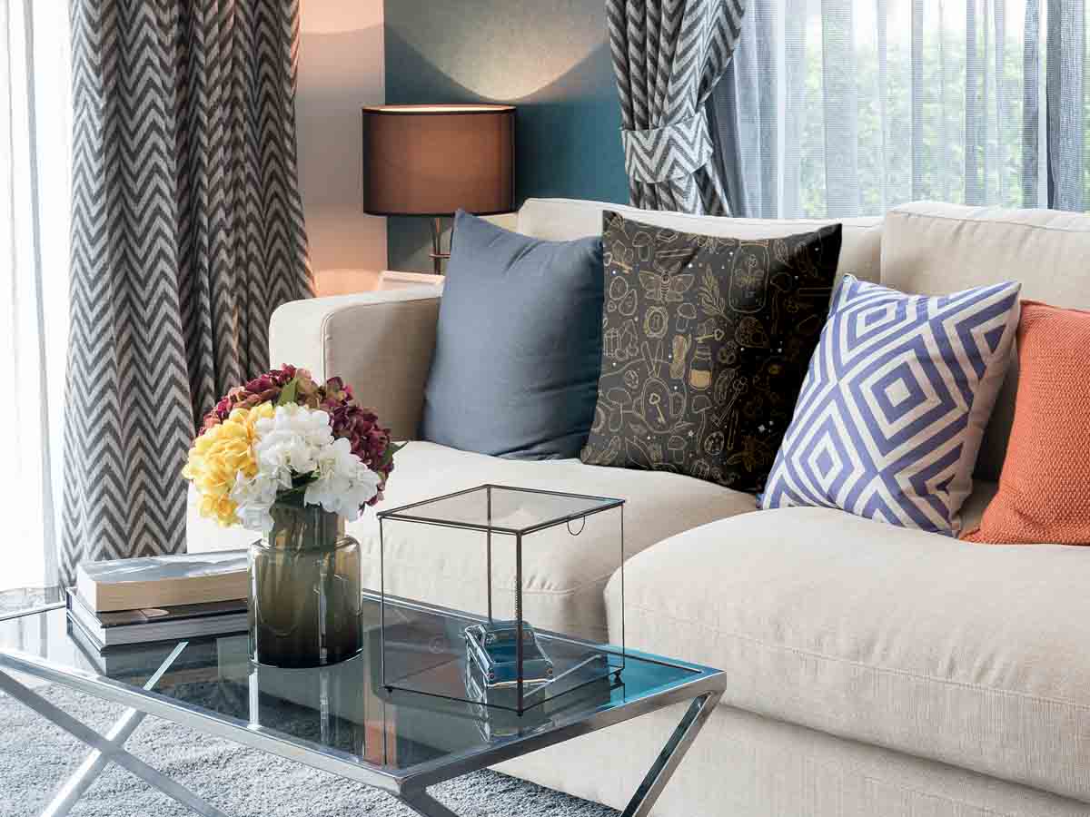 Cuscino salute nero magia