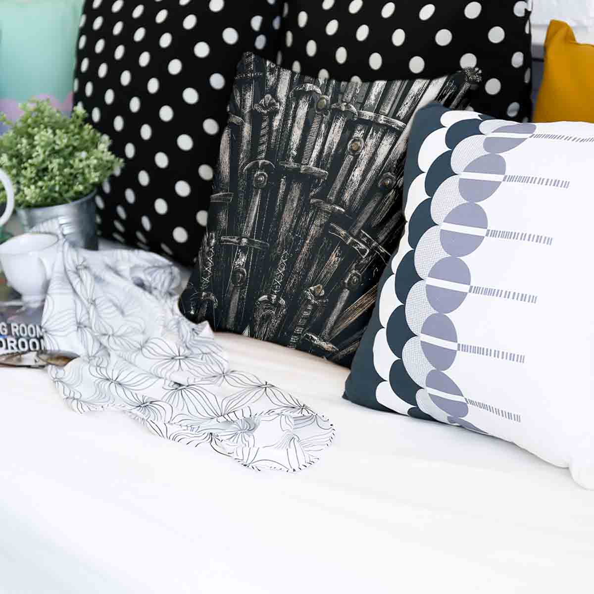 Cuscino salute spada