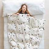 Coperta terapeutica originale - Rivestimento in cotone a pois e Anton