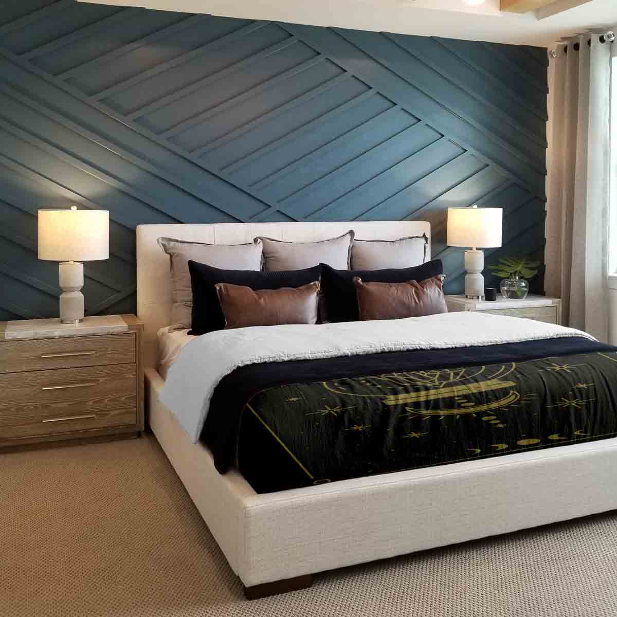 Therapy blankets bedding set crystal ball