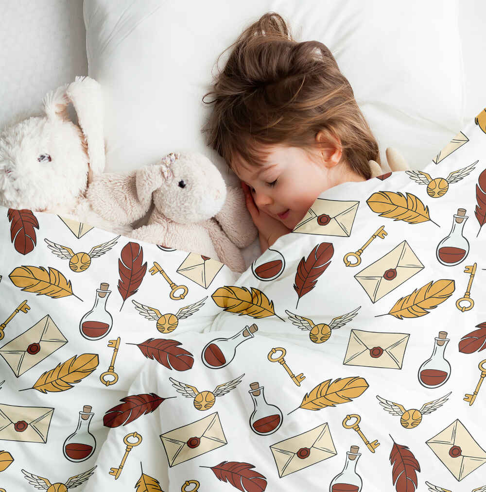 Set de ropa de cama con manta terapéutica Golden Snitch