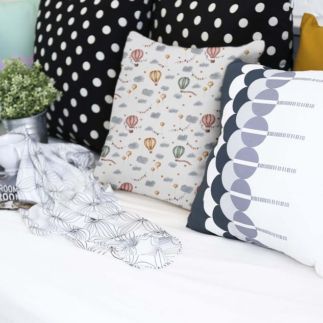 Almohada de salud globo aerostático