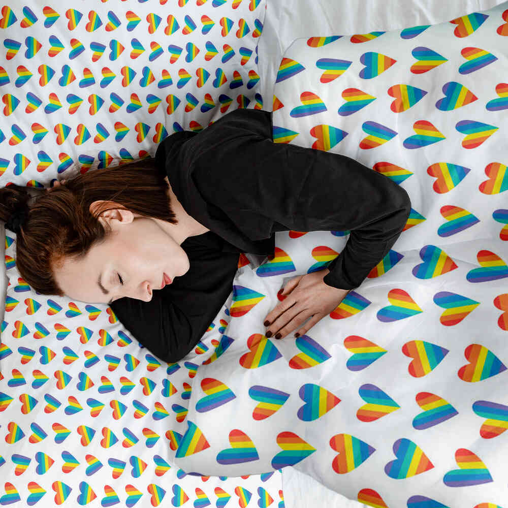 Therapy blankets bedding set LOVE IS LOVE