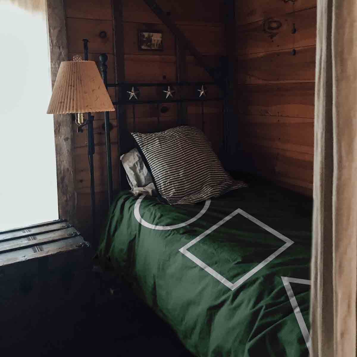 Therapy blankets bedding set Dalgona shapes