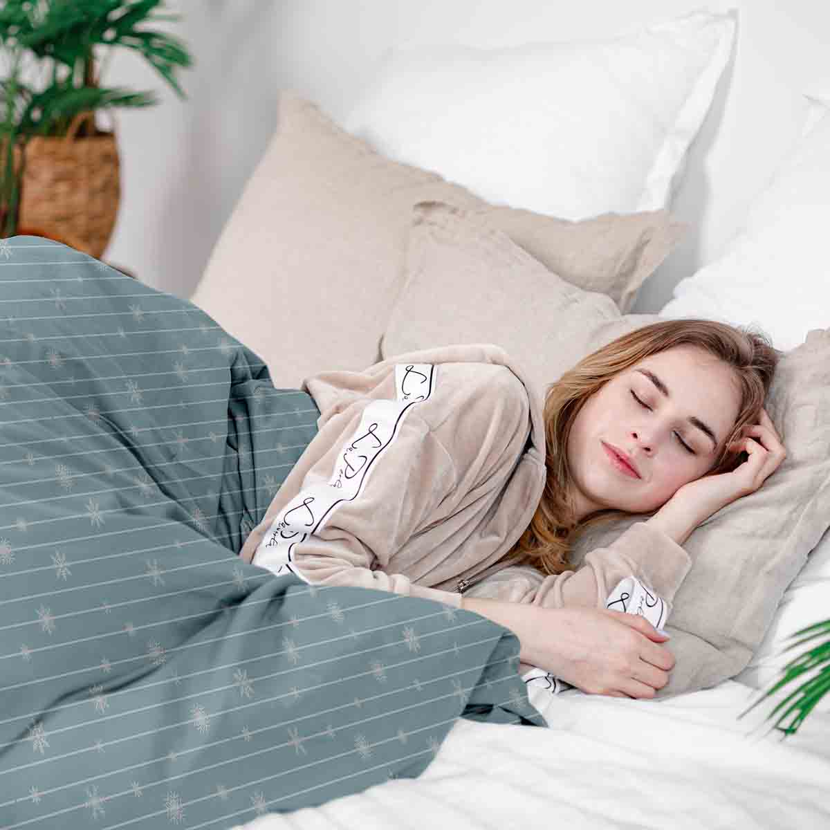 Therapy blankets bedding set Elsa stars